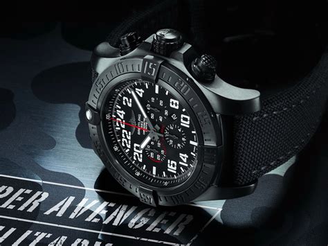 breitling super avenger ii military.